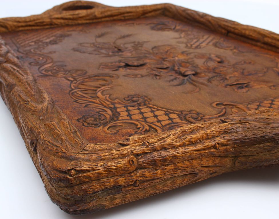 Oak tray