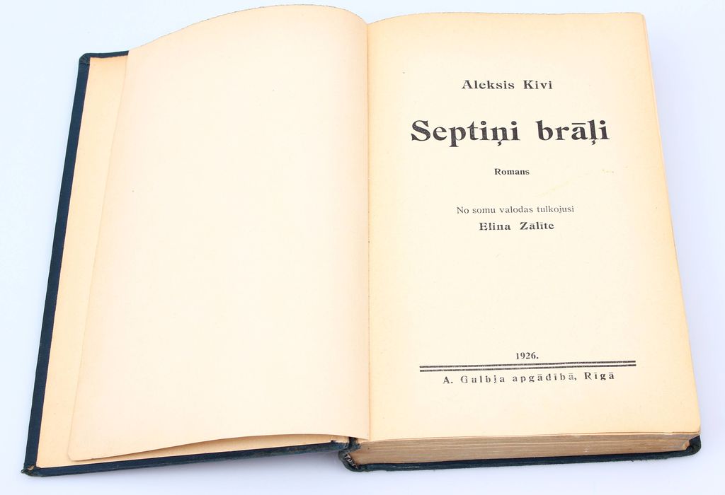 Aleksis Kivi, Seven Brothers (novel)