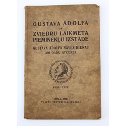 Gustav Adolf and Swedish era monuments in the exhibition catalog
