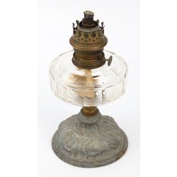 Kerosene lamp without dome