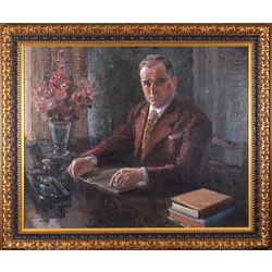 Portrait of Peter Haselbaum, Mayor of Talsi (1939-1940)