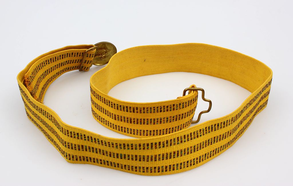 Soviet Army Parade Belt with Bronze Buckle