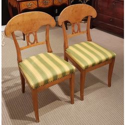 Chairs in Biedermeier style (2 pcs)