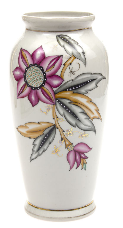 Porcelain vase by Mirdza Januza