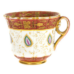 Gardner 19th century porcelain cup