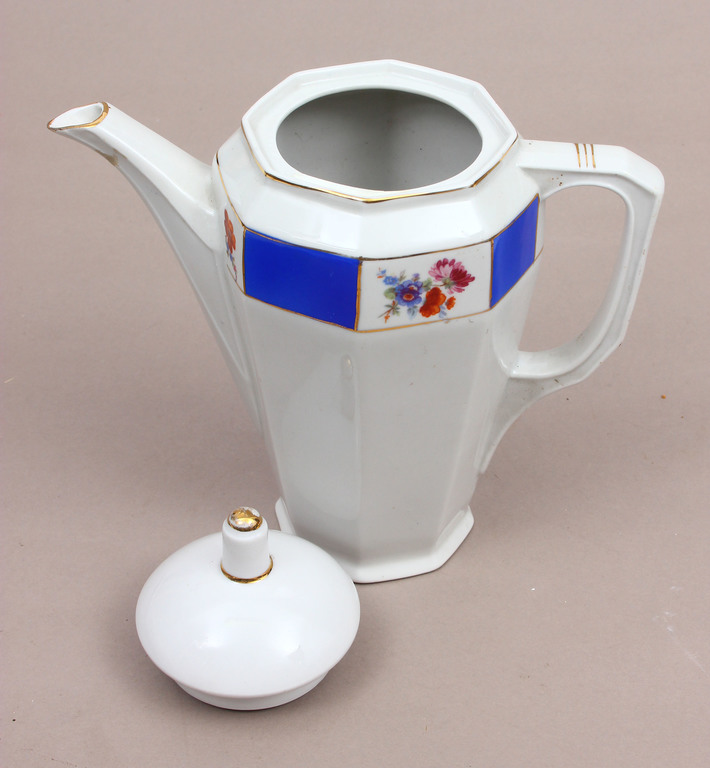 Porcelain teapot