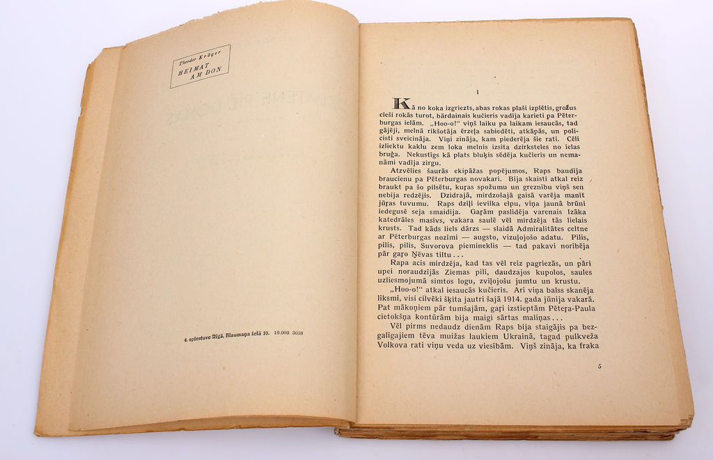Theodor Kroger, GThe Book 