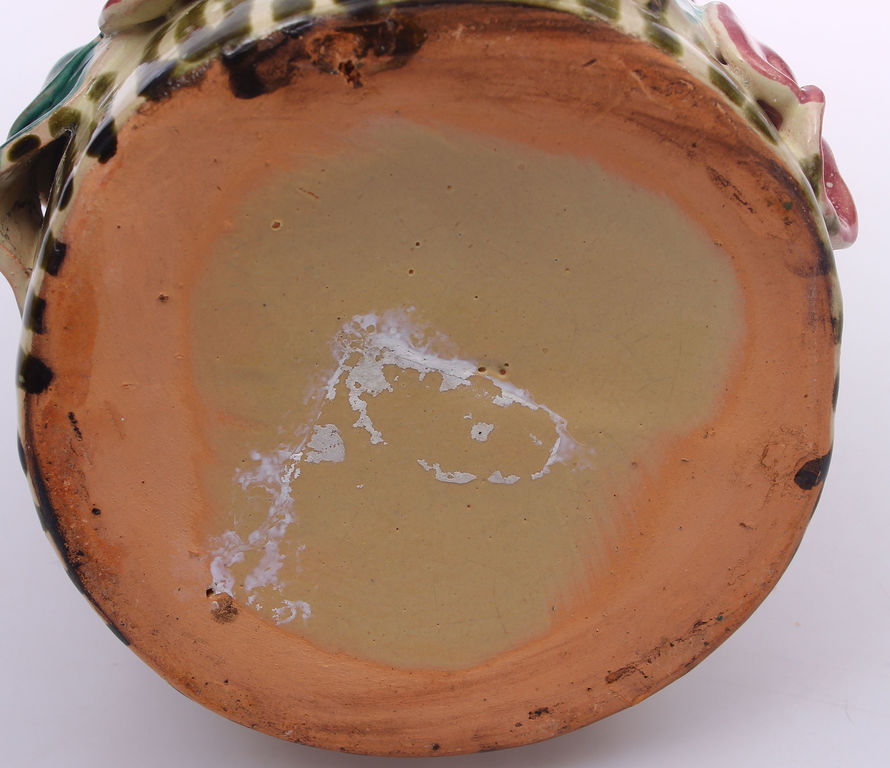 Jūgendstila keramikas vāze 