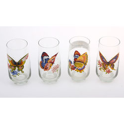 Glass glasses 4 pcs. 