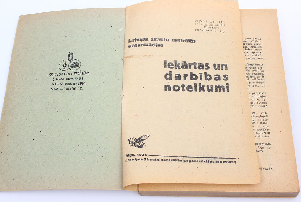 Latvias Skautu centrālās organizācijas Iekārtas un darbības noteikumi