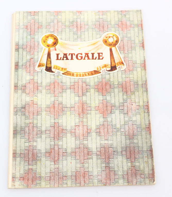 Brochure - Latgales vidienes sieviešu tautastērps