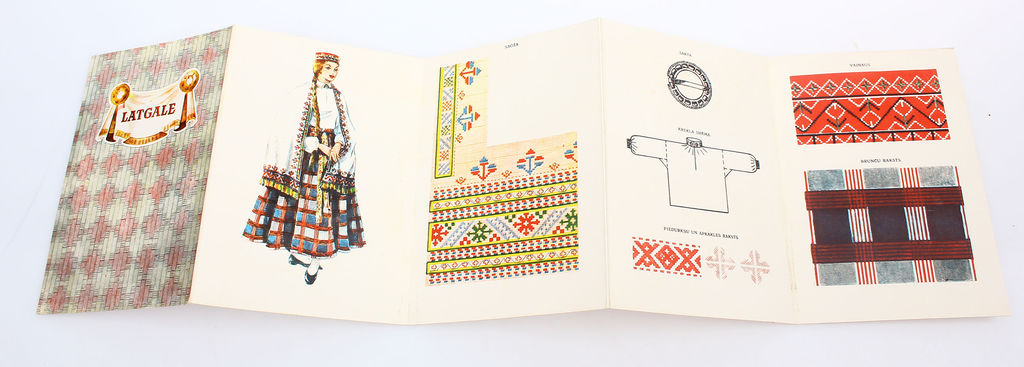 Brochure - Latgales vidienes sieviešu tautastērps