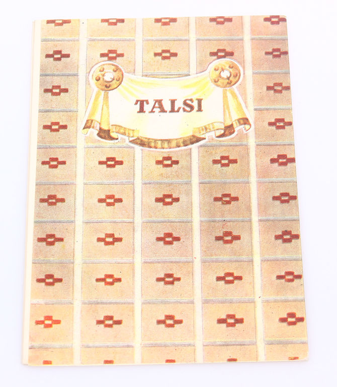 Brochure- Talsu novada sieviešu tautastērps