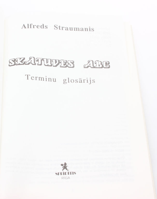 Skatuves ABC ar Terminu glosārijs ar angļu, franču, vācu, spāņu, itāļu un krievu tulkojumiem