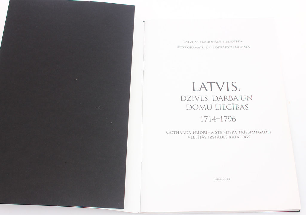 Latvis. Свидетельство жизни, труда и мысли 1714-1796