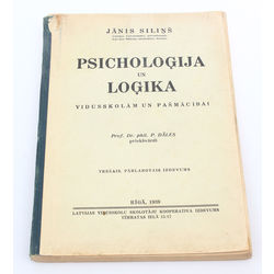 Jānis Siliņš, Psicholoģija un loģika(vidusskolām un pašmācībai)