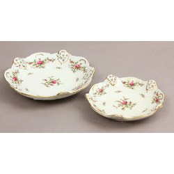 Porcelain serving dishes 2 pcs. 