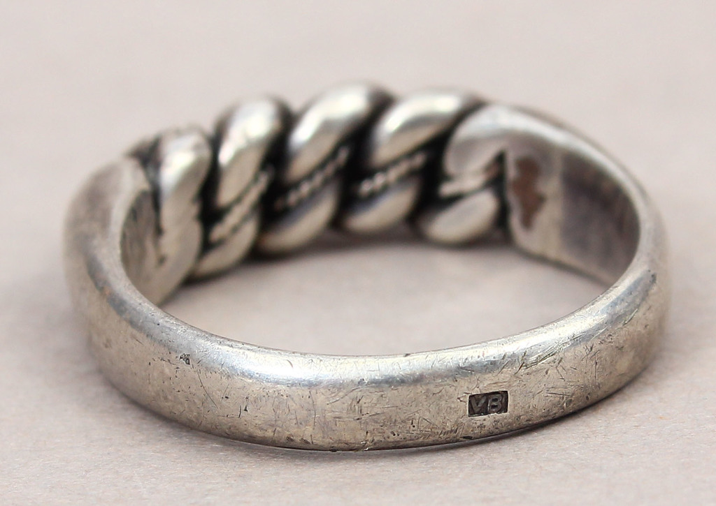 Серебряное кольцо Namejs