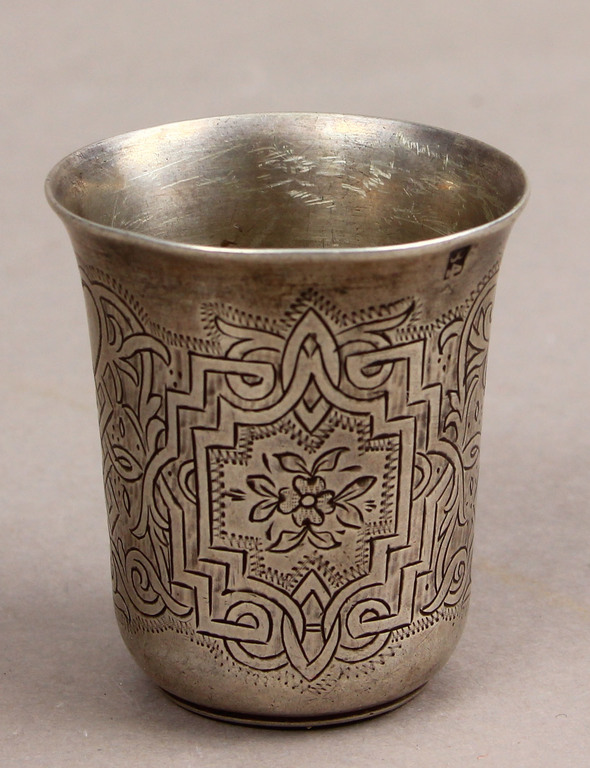 Silver cup