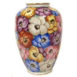 Окрашенная фарфоровая ваза