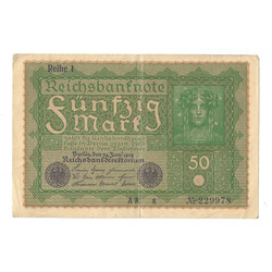 50 reiha markas 1919