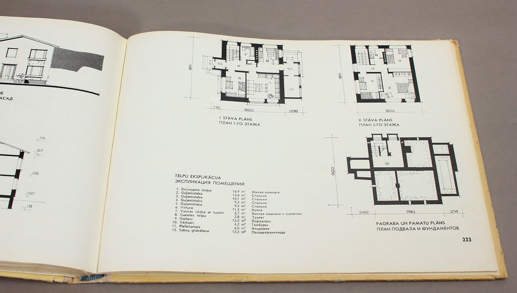 Četristabu un piecistabu individuālo dzīvojamo ēku projektu katalogs
