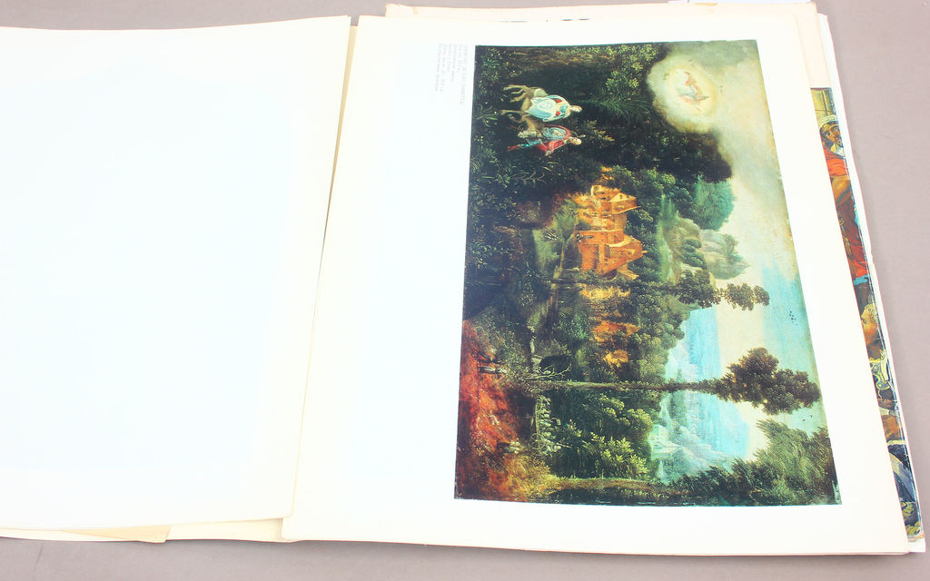 4 reproduction albums - Flower Painting, Картины Государственного Эрмитажа, Буше, Иван Глазунов