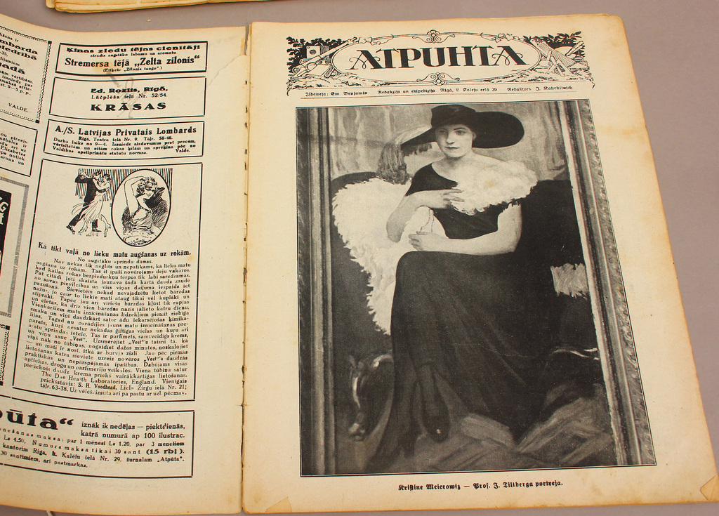 Magazine ''Atputa'' 1925 (8 pcs)