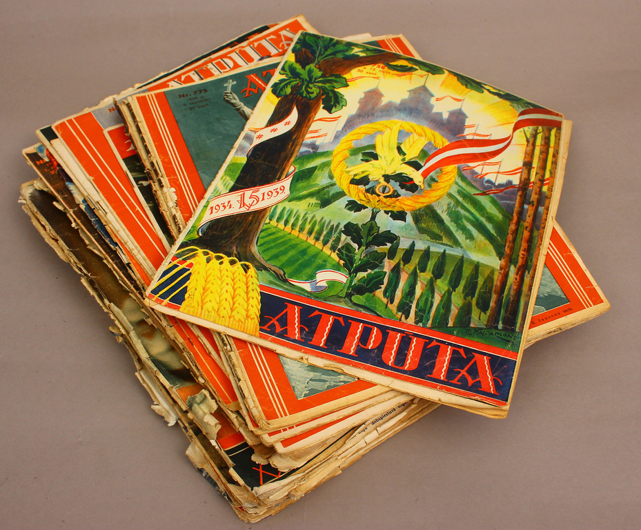 Magazine 'Atputa'1939 (36 pcs)