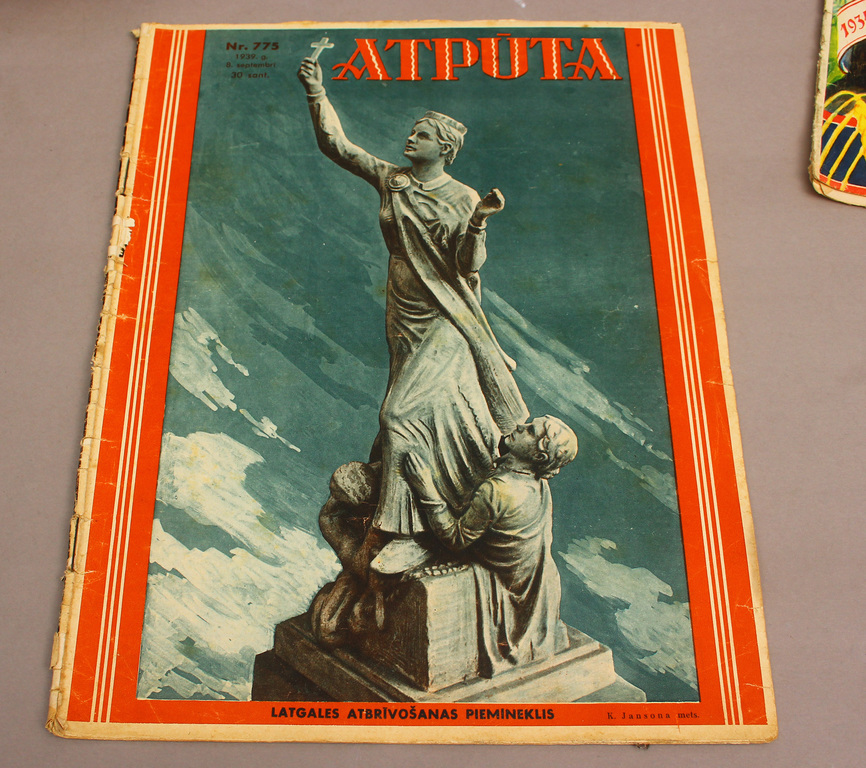 Журнал 'Atputa' 1939 года (36 шт.)