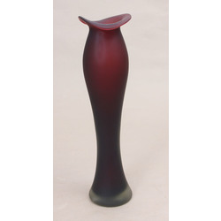 Art noveau glass vase