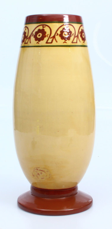 Ceramic vase after  R.Suta sketch