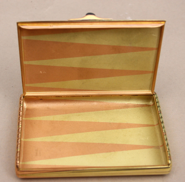 56th proof Gold cigarette case