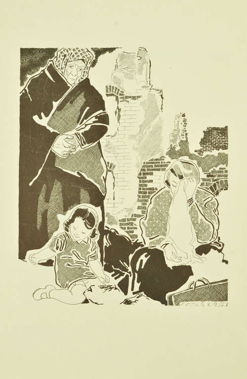 Sigismunda Vidberga ilustrācijas grāmatai 