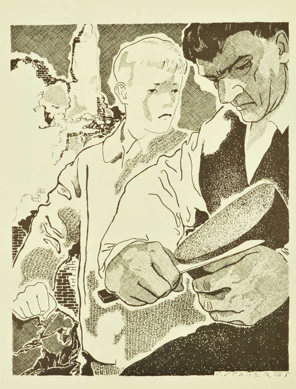 Sigismunda Vidberga ilustrācijas grāmatai 