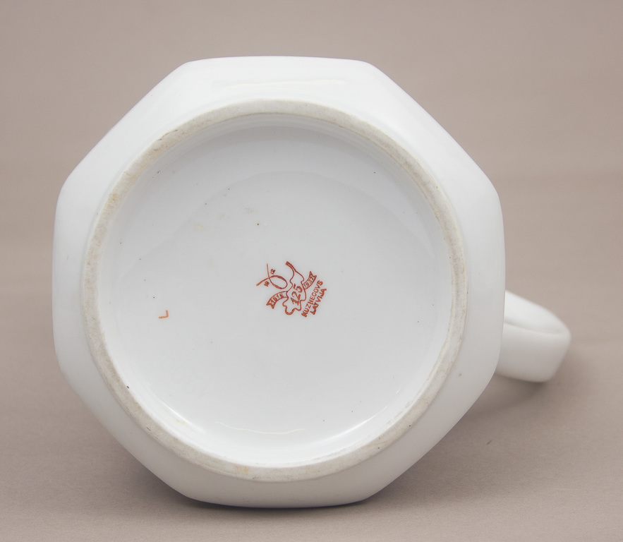 Porcelain juice pitcher 