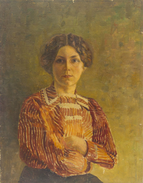 Portrait of Alvīne Reinholde