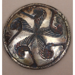 Silver brooch