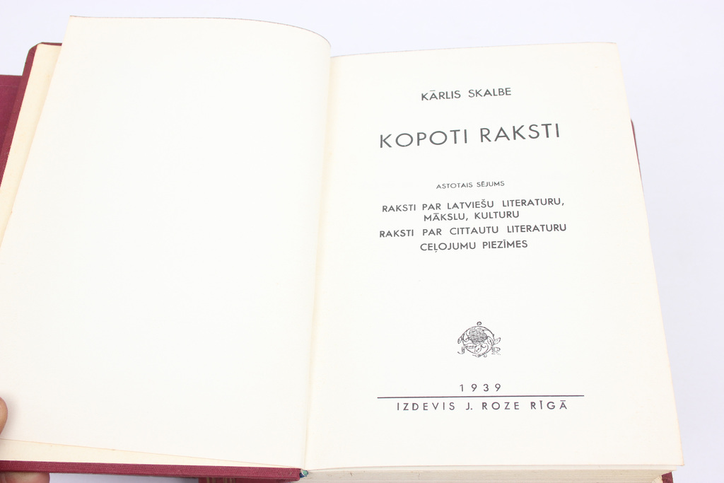 Kārlis Skalbe, Kopoti raksti (10 sējumi)