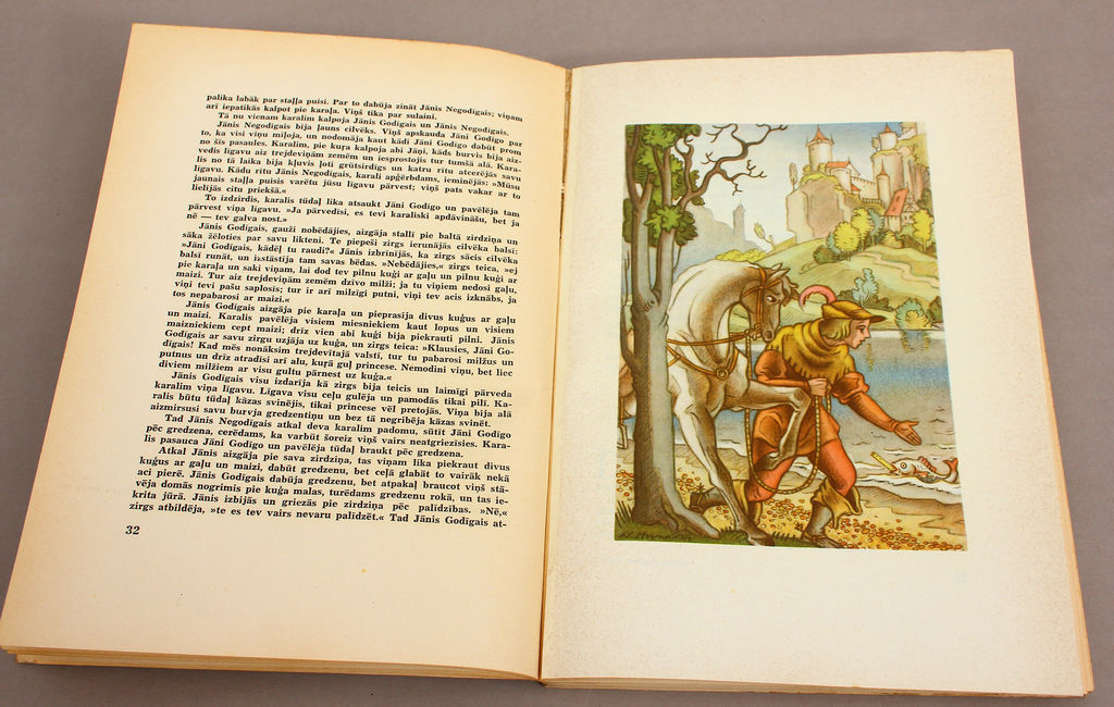 German folk tales with illustrations by N. Strunke, Brothers Grimm