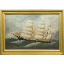 Captain painting - Sailing boat 
