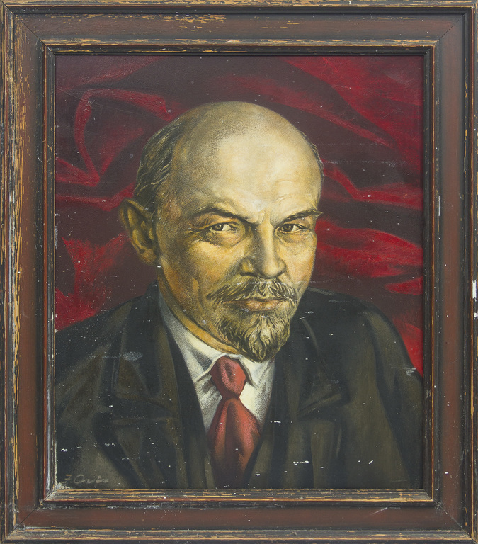 V.I.Ļeņina portrets