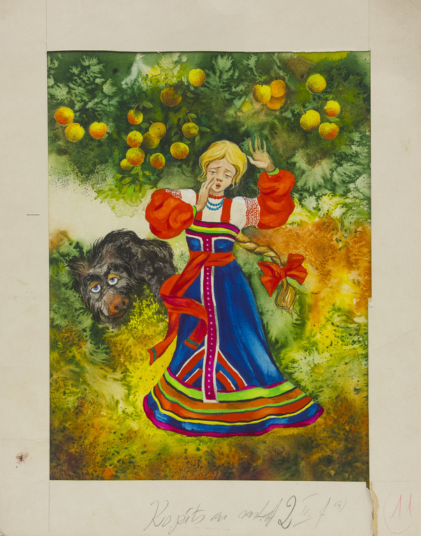 6 Original Illustrations for the Fairy Tale 