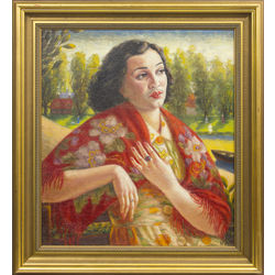 Portrait of a woman in Kipsala