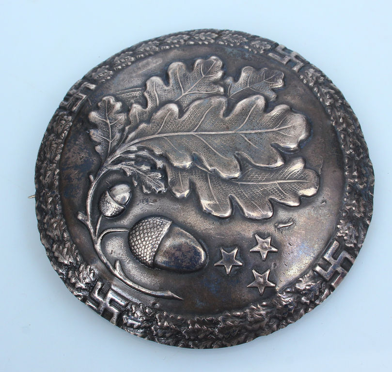 Silver brooch 