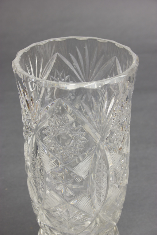 Crystal vase