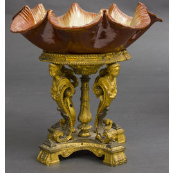 Bronze fruit bowl