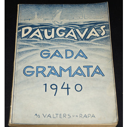 Daugavas gada grāmata 1940