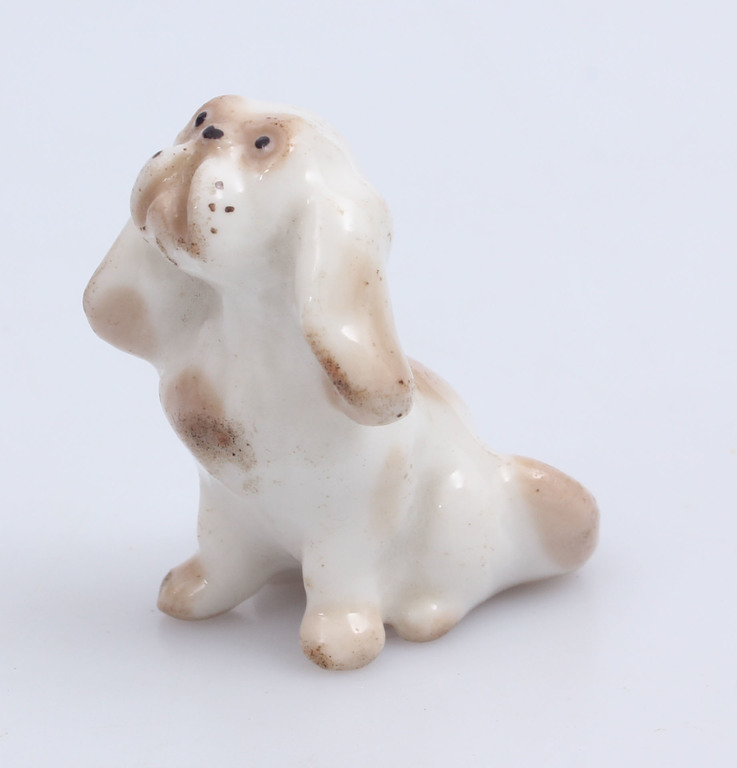 Porcelain figure “The dog(Болонка)”