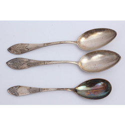 Silver spoons 3 pcs.